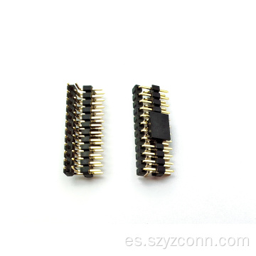 Conector de cabezal de clavija de paso de 2,54 mm H4.0 mm 26P